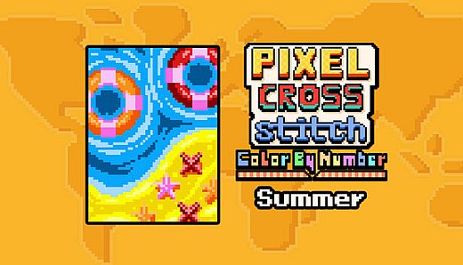 Pixel Cross Stitch - Summer Pack