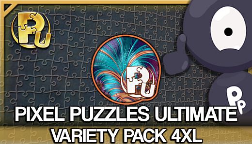 Jigsaw Puzzle Pack - Pixel Puzzles Ultimate: Variety Pack 4XL