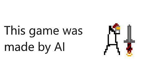 This game was made by AI Game