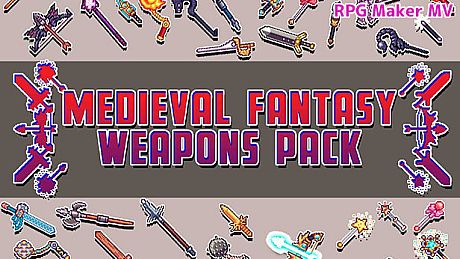RPG Maker MV - Medieval Fantasy Weapons Pack DLC
