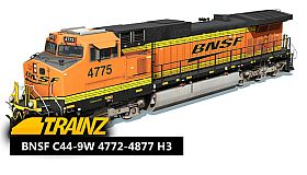 Trainz 2022 DLC - BNSF C44-9W 4772-4877 H3