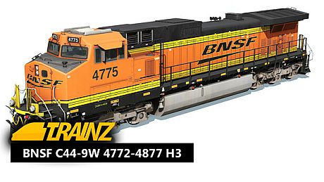 Trainz 2022 DLC - BNSF C44-9W 4772-4877 H3 DLC