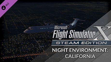 FSX Steam Edition: Night Environment: California Add-On DLC