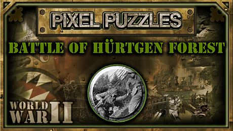 Pixel Puzzles WW2 Jigsaw - Pack: Battle of Hürtgen Forest DLC