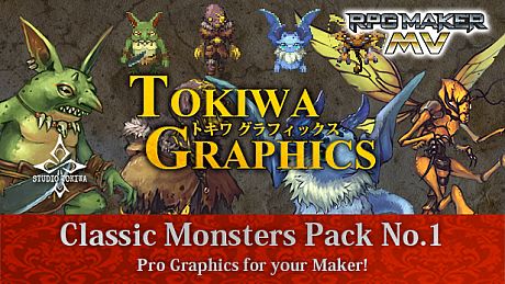 RPG Maker MV - TOKIWA GRAPHICS Classic Monsters Pack No.1 DLC