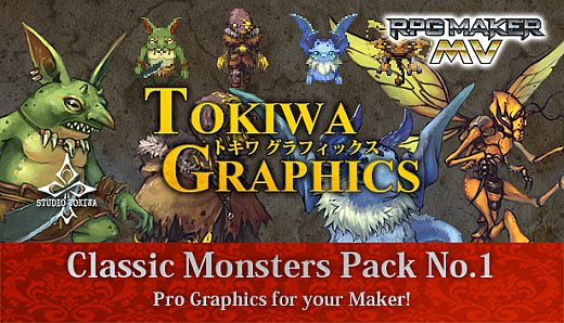 RPG Maker MV - TOKIWA GRAPHICS Classic Monsters Pack No.1