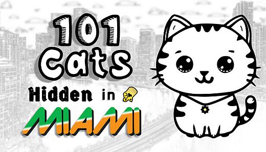 101 Cats Hidden in Miami