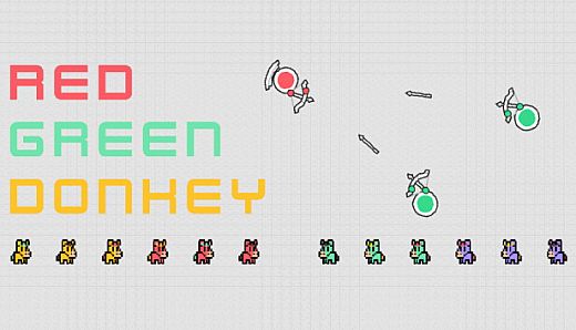 Red Green Donkey