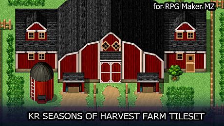 RPG Maker MZ - KR Seasons of Harvest Farm Tileset DLC