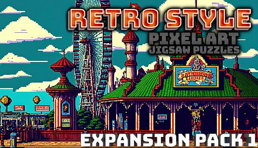 Retro Style - Pixel Art Jigsaw Puzzles - Expansion Pack 1