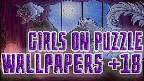 Girls on puzzle - Wallpapers +18 DLC