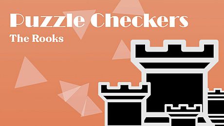 Puzzle Checkers: The Rooks Game