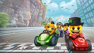 emoji Kart Racer Game
