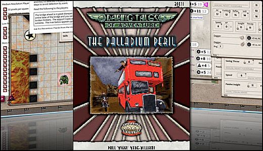 Fantasy Grounds - Daring Tales of Adventure 06: The Palladium Peril (Savage Worlds)