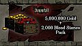 Downfall - 5,000,000 Gold + 2,000 Blood Stones Pack
