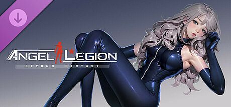 Angel Legion-DLC Tight Leather (Blue)