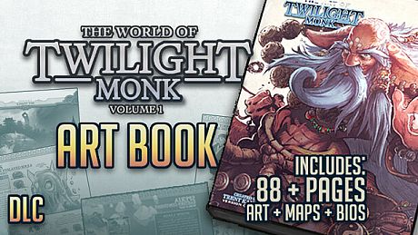 THE WORLD OF TWILIGHT MONK VOLUME1:ART BOOK DLC
