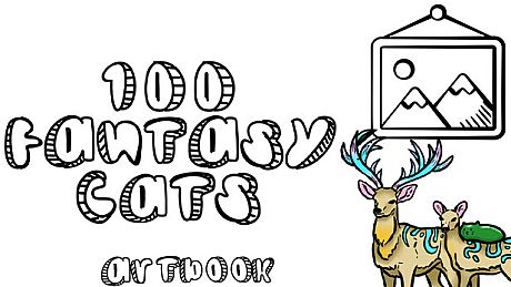 100 Fantasy Cats - Artbook DLC
