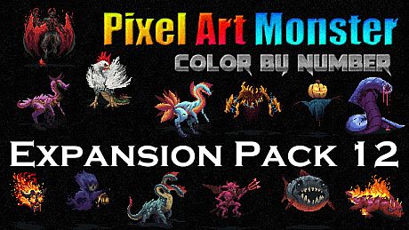 Pixel Art Monster - Expansion Pack 12 DLC