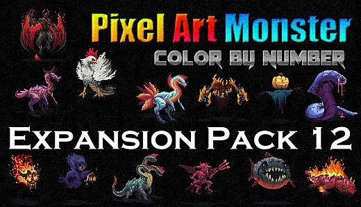 Pixel Art Monster - Expansion Pack 12