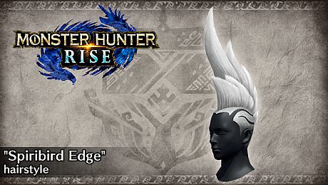 Monster Hunter Rise - "Spiribird Edge" hairstyle DLC
