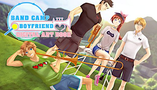 Band Camp Boyfriend Digital Art Book