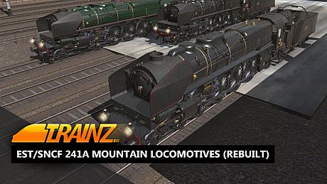 Trainz Plus DLC - Est/SNCF 241A Mountain Locomotives (rebuilt) DLC