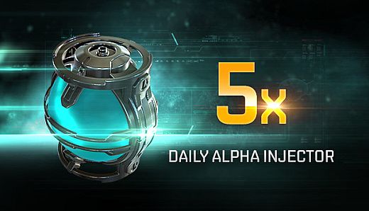 EVE Online: 5 Daily Alpha Injectors