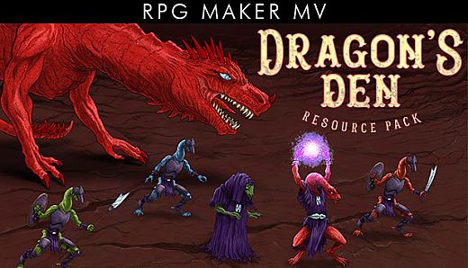 RPG Maker MV - Dragons Den Resource Pack