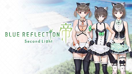 BLUE REFLECTION: Second Light - Kokoro, Kirara & Hiori Costumes - Hospitable Kitties DLC