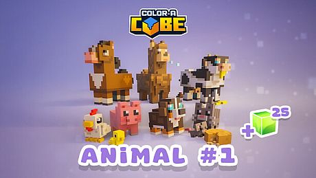 Color-A-Cube - Farm Animal Pack #1 DLC