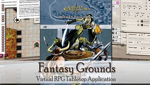 Fantasy Grounds - C&C: A3 The Wicked Cauldron