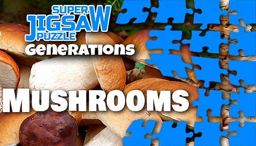 Super Jigsaw Puzzle: Generations - Mushrooms