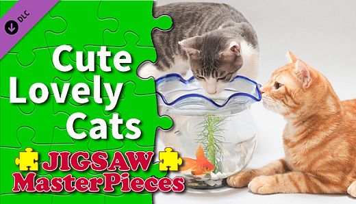 Jigsaw Masterpieces : Cute Lovely Cats