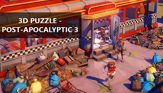 3D PUZZLE - Post-Apocalyptic 3