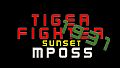 Tiger Fighter 1931 Sunset MP055