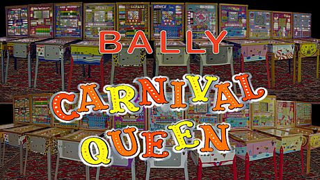 Bingo Pinball Gameroom - Bally Carnival Queen DLC