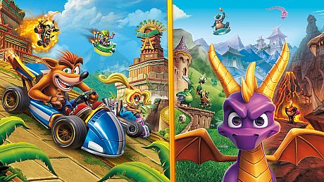 Crash Team Racing Nitro-Fueled + Spyro Game Bundle Bundle