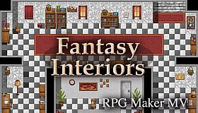 RPG Maker MV - Fantasy Interiors