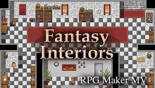 RPG Maker MV - Fantasy Interiors