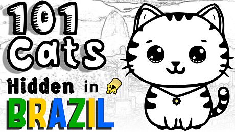 101 Cats Hidden in Brazil Game