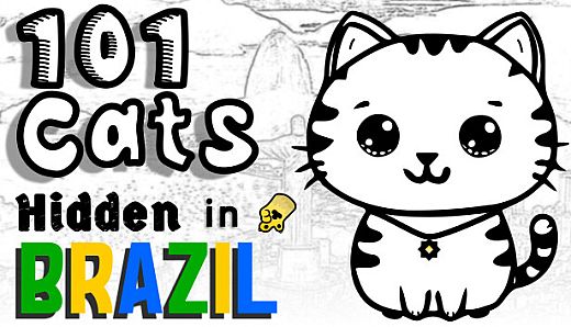 101 Cats Hidden in Brazil