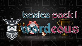 Wordeous - Basics Pack I