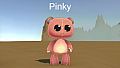 Teddy War II - Pinky skin