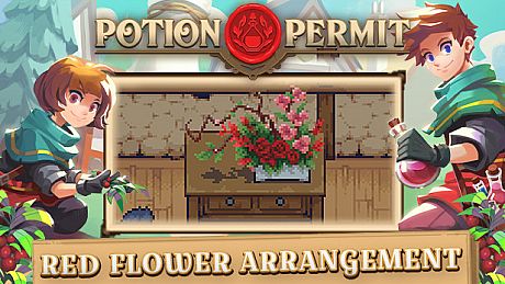 Potion Permit - Red Flower Arrangement DLC