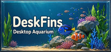 DeskFins: Desktop Aquarium Game