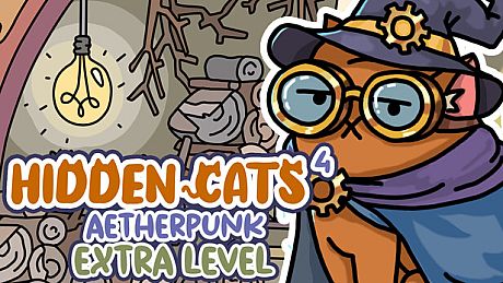 HIDDEN CATS 4: Aetherpunk - Extra Level DLC