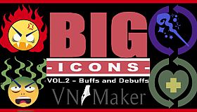 Visual Novel Maker - Big Icons Vol.2 - Buffs and Debuffs