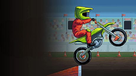 Dirt Bike Retro Game