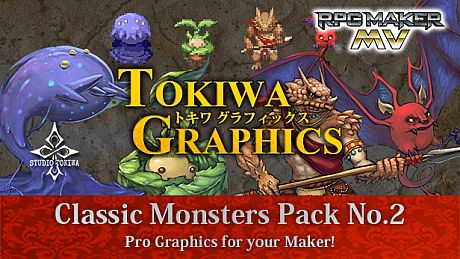 RPG Maker MV - TOKIWA GRAPHICS Classic Monsters Pack No.2 DLC